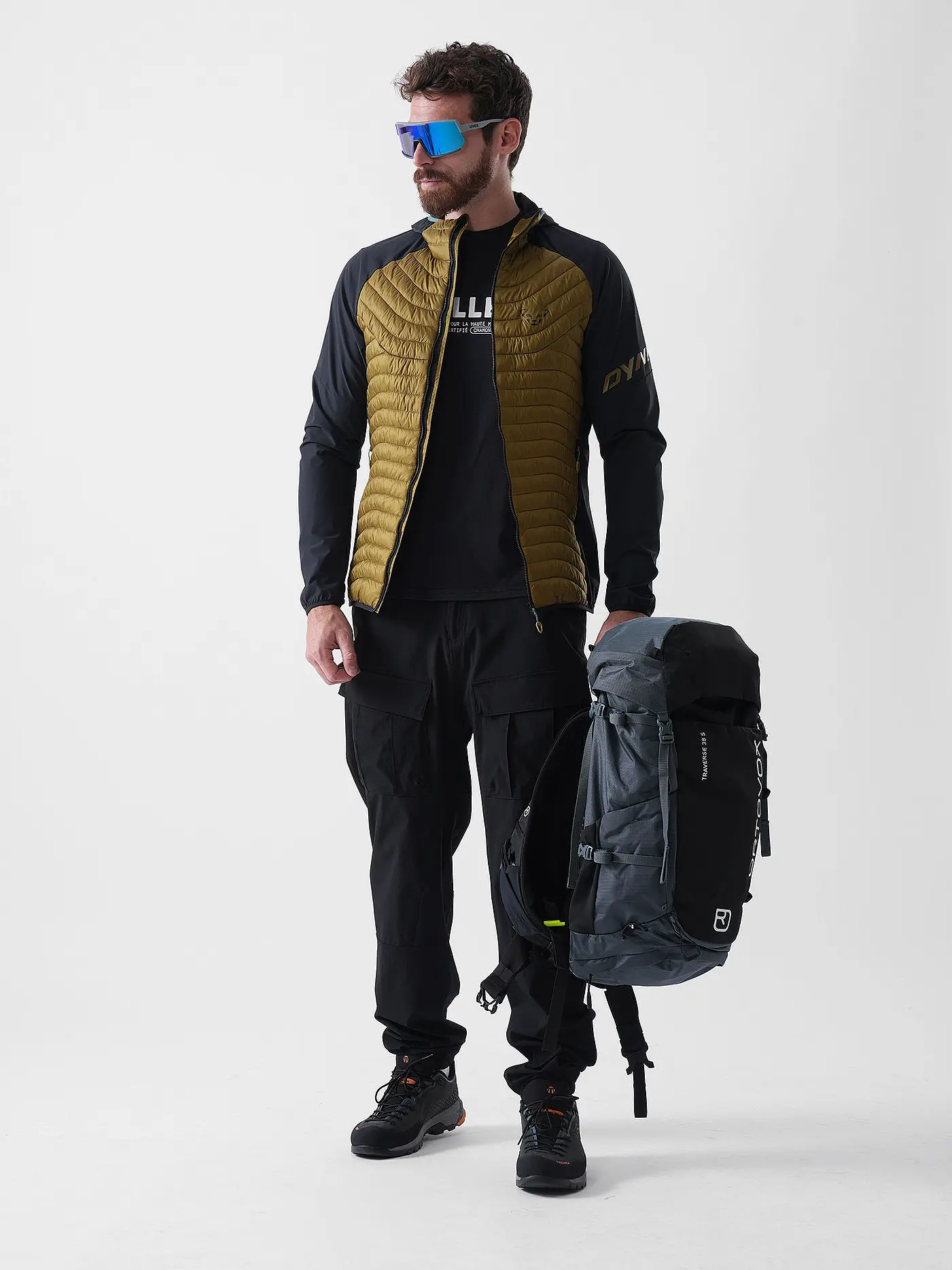 DYNAFIT | Herren Hybridjacke Transalper Hoodie | 